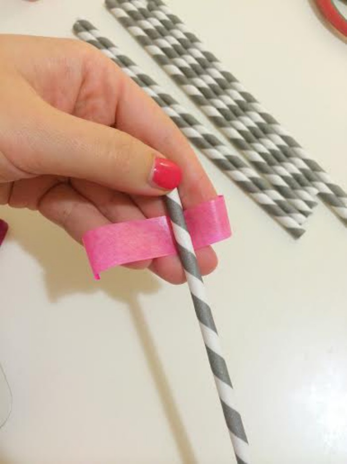 DC Girl in Pearls Life + Style Blog - DIY Washi Tape Drink Stirrers