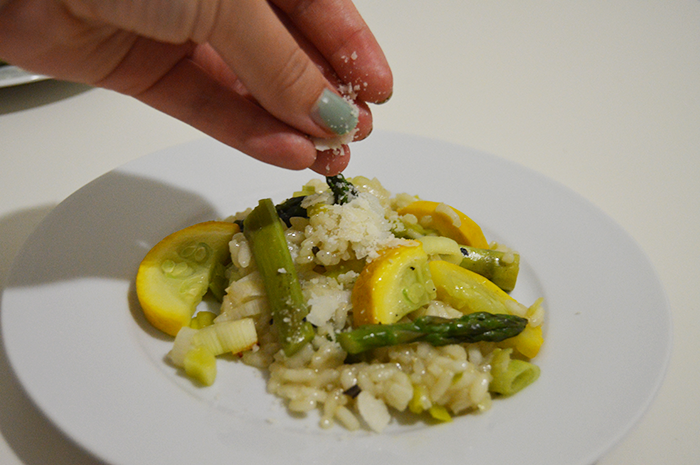 DC Girl in Pearls - Simple Summer Vegetable Risotto