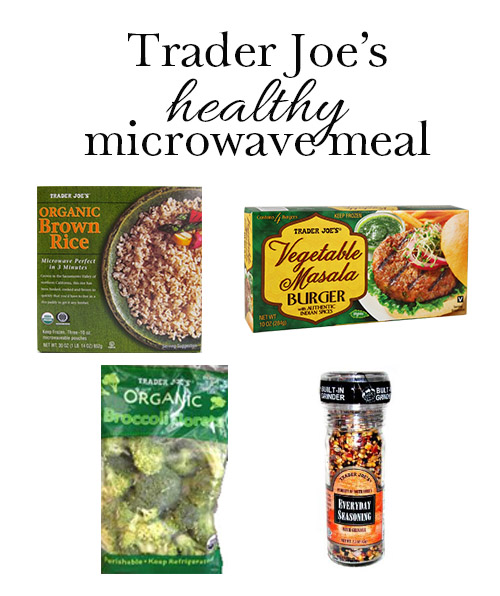 DC Girl in Pearls - Healthy Meal in the Microwave with Trader Joe's