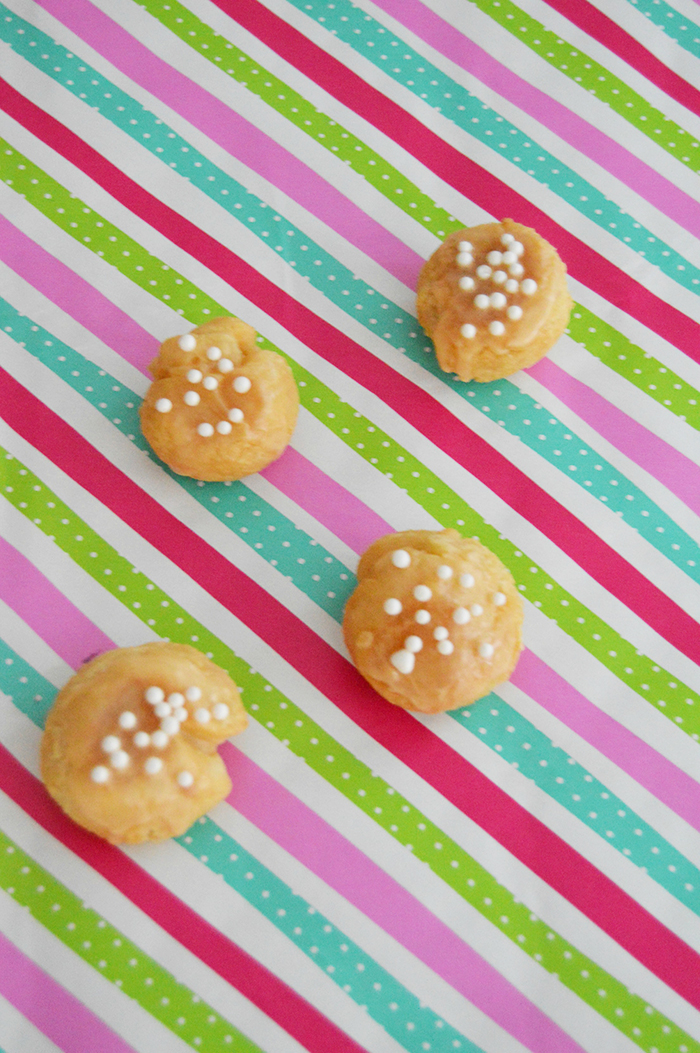 Champagne Bubble Donut Bites - DC Girl in Pearls