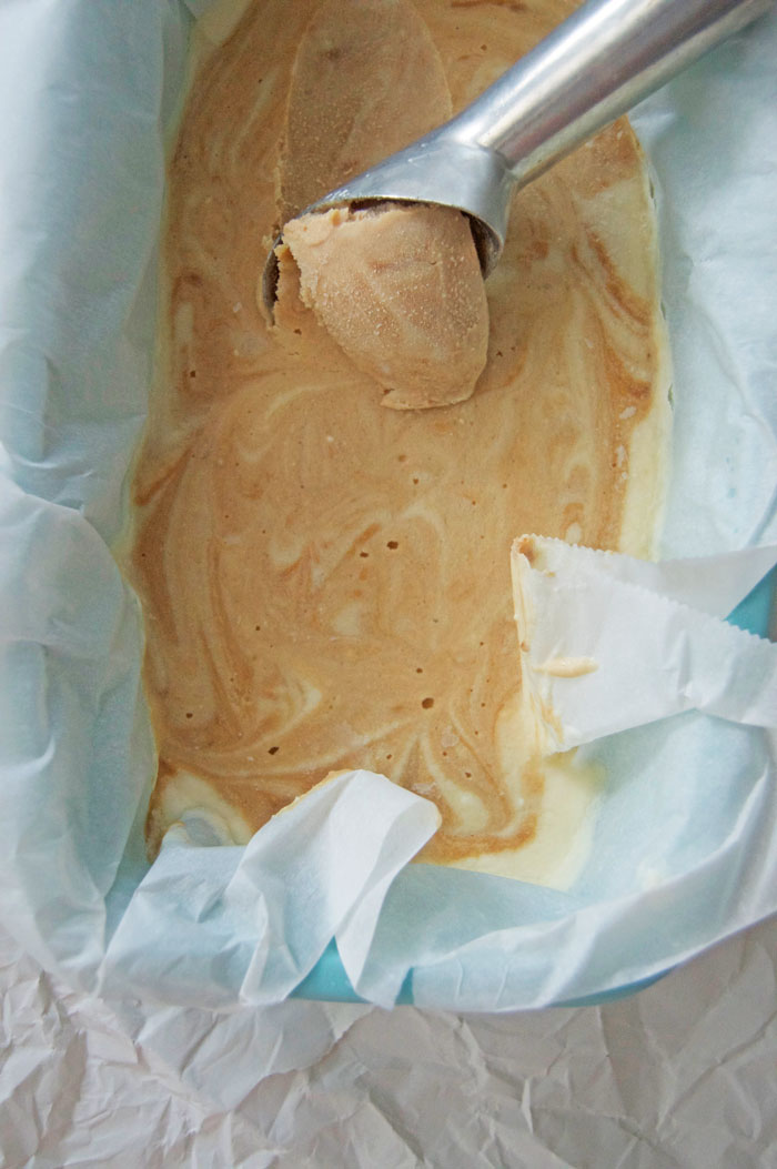 No Churn Cookie Butter Ice Cream | dcgirlinpearls.com