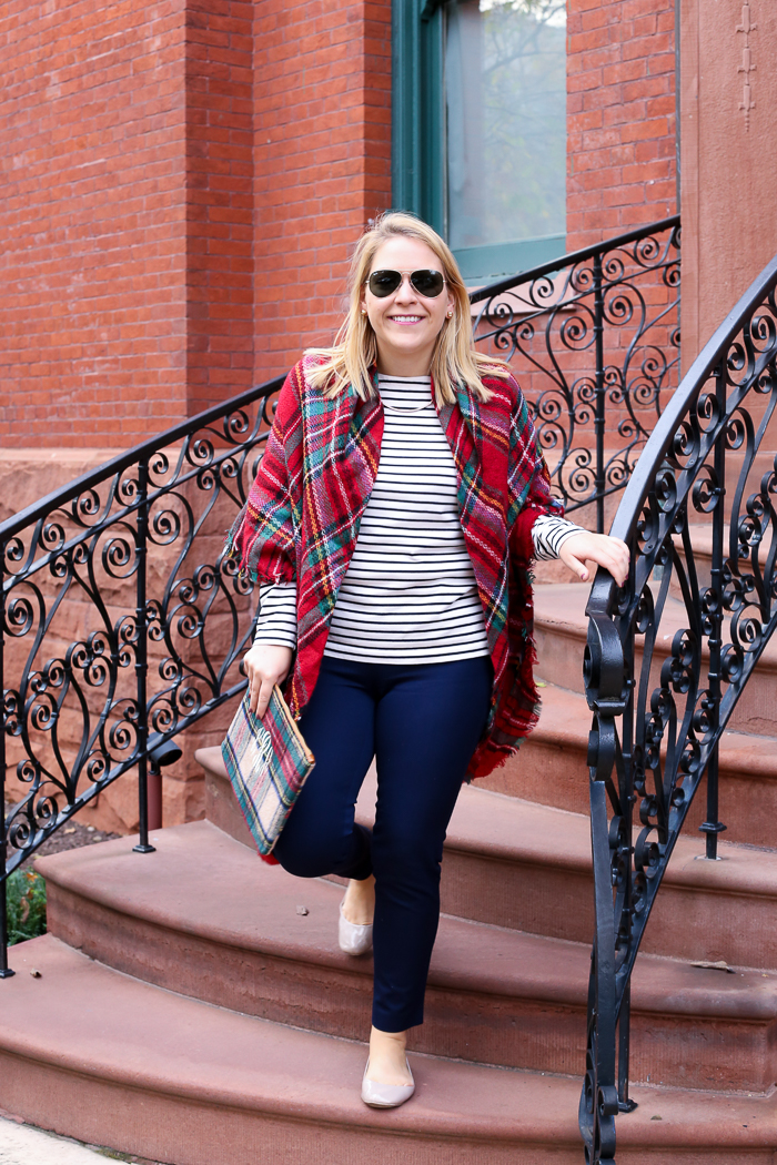 Stripes and Plaid for Fall | dcgirlinpearls.com