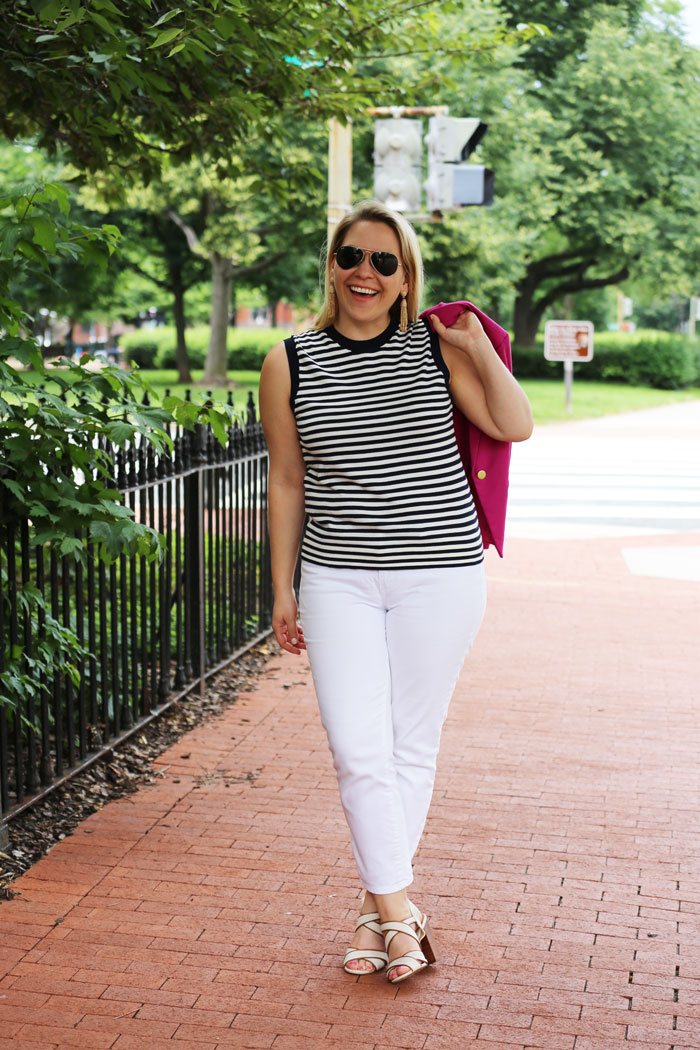 Summer Office Style | @dcgirlinpearls