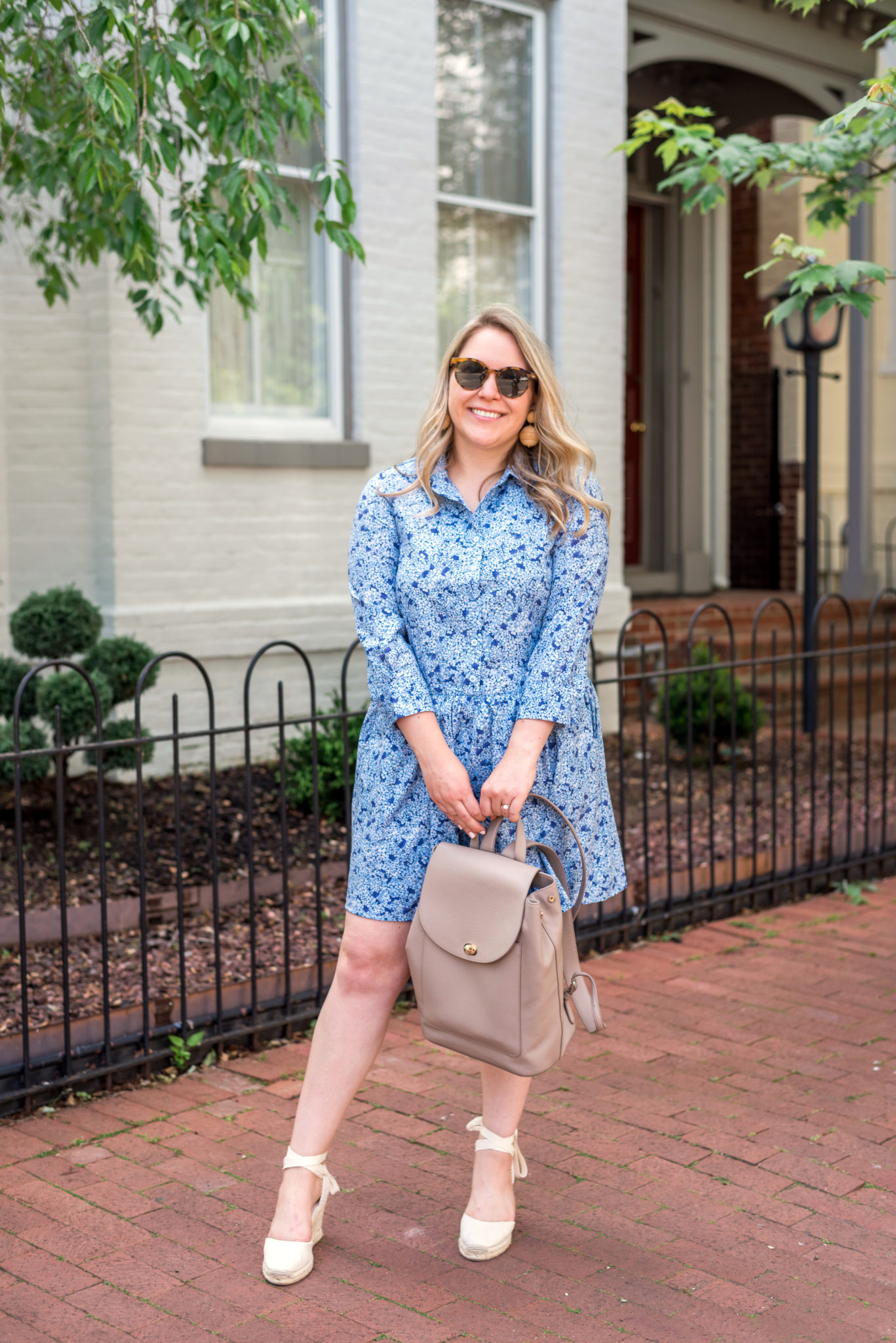 2 Ways to Wear a Summer Shirtdress - Lauren Anne